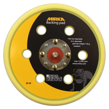 Mirka Backing Pad 150mm Med PSA Disc 6 Hole 8295291211