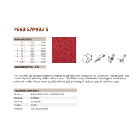 Bibielle P933S/P963S 10mm x 330mm File Belt