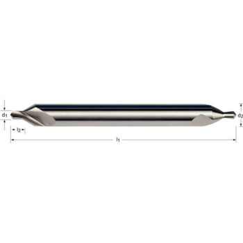 Dormer A242 Centre Drill Long Series 2.5mm x 8.0mm Dormer A242 Centre Drill Long Series 2.5mm x 8.0mm