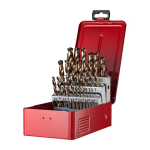 Dormer A777 HSCO Cobalt Drill Bit Set A777 1-13.0mm x0.5mm A295225 Dormer A777 HSCO Cobalt Drill Bit Set A777 1-13.0mm x0.5mm A295225