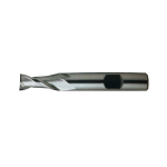 HSCO 6.00 2 Flute Long Series Slot Drill Flatted Shank