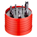 Dormer S944 Carbide 4 Flute Carbide TiAlN Coated End Mill Set Dormer S944 Carbide 4 Flute Carbide TiAlN Coated End Mill Set