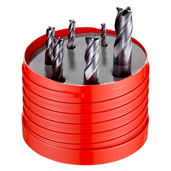 Dormer S944 Carbide 4 Flute Carbide TiAlN Coated End Mill Set Dormer S944 Carbide 4 Flute Carbide TiAlN Coated End Mill Set