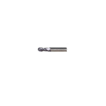 Dormer S501 1.0mm Carbide Ball Nose Slot Drill 2 Flute X-CEED Coated