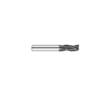 1.0mm Carbide Slot Drill 3 Flute with TiAlN Coating