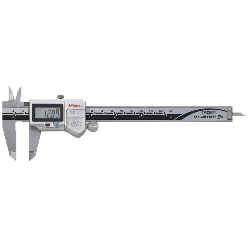 Mitutoyo 150mm Digital Vernier Caliper IP67 50075210 Coolant Proof