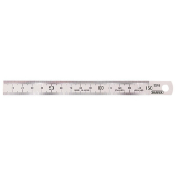 Draper 150mm/6Inch Steel Rule Draper 150mm/6Inch Steel Rule