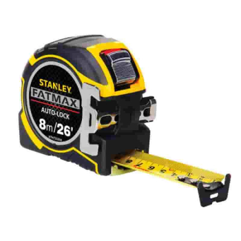 Stanley 8m/26' Fatmax Autolock Tapes STA033504 Stanley 8m/26' Fatmax Autolock Tapes STA033504