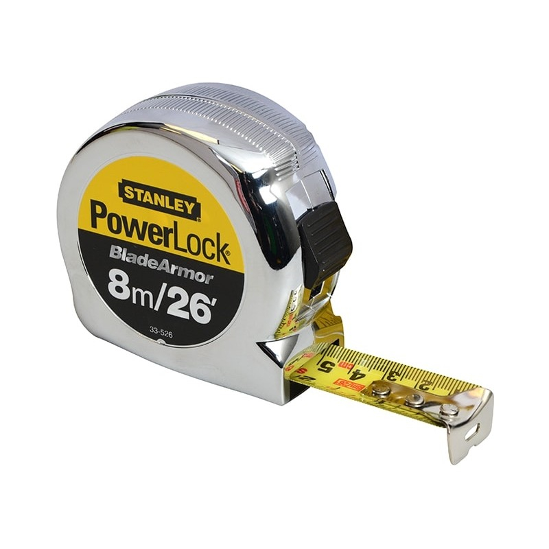 Stanley FatMax Tape Maatregelen 8m 25ft en 5m 15ft STA533891 Stanley FatMax Tape Maatregelen 8m 25ft en 5m 15ft STA533891