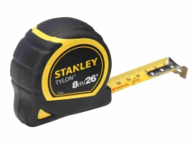 Stanley 8m/26' Tylon Tape Rules STA130656N Stanley 8m/26' Tylon Tape Rules STA130656N