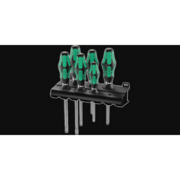 Wera 334 SK/6 Screwdriver Set 6Pc (Slot/PH) Wera 334 SK/6 Screwdriver Set 6Pc (Slot/PH)