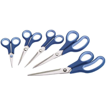 Draper Soft Grip Scissor Set (5 Piece) 75552 Draper Soft Grip Scissor Set (5 Piece) 75552