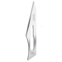 No 26 Scalpel Blades Bx100 (To Suit No 4 Handle) No 26 Scalpel Blades Bx100 (To Suit No 4 Handle)