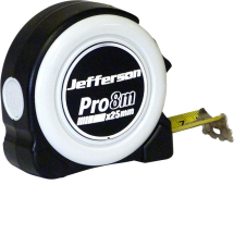 Jefferson 8mtr Measuring Tape 25mm Blade JEFTM080NC Jefferson 8mtr Measuring Tape 25mm Blade JEFTM080NC