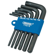 Draper Std Torx Key Set TX25-TX55 19009 Draper Std Torx Key Set TX25-TX55 19009
