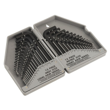 Sealey Hex Key Set 30Pc MM/IMP S0484 Sealey Hex Key Set 30Pc MM/IMP S0484