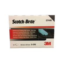 3M 7446 Scotchbrite Dark Grey Pk10 For Stainless Steel 3M 7446 Scotchbrite Dark Grey Pk10 For Stainless Steel
