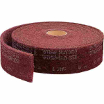 Scotchbrite Roll 100mm x 10m Maroon AVFN 650630 Scotchbrite Roll 100mm x 10m Maroon AVFN 650630
