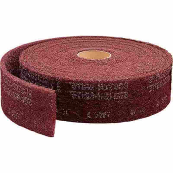 Scotchbrite Roll 100mm x 10m Maroon AVFN 650630 Scotchbrite Roll 100mm x 10m Maroon AVFN 650630