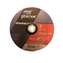 Norton Vulcan 230mm x 6.4mm DPC Grinding Disc A30S Inox