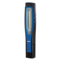 Draper COB/SMD LED Rechargeable Inspection Lamp 7W, 700 Lumens, Blue 11758