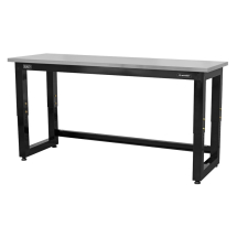 Steel Adjustable Workbench Steel worktop APMS23