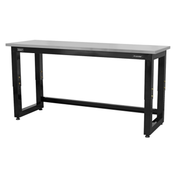 Steel Adjustable Workbench Steel worktop APMS23 Steel Adjustable Workbench Steel worktop APMS23