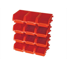 Plastic Storage Bins C/W Rails FAIPAN12 Plastic Storage Bins C/W Rails FAIPAN12