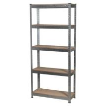Sealey Racking Unit 5 Shelf 150kg Cap Per Level  AP6150GS Sealey Racking Unit 5 Shelf 150kg Cap Per Level  AP6150GS