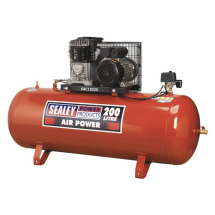 Sealey Compressor 200ltr 3hp Cast Cylinders SAC1203B