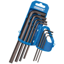Draper 2.5-10mm Hex Key Set Long Arm 33690 Draper 2.5-10mm Hex Key Set Long Arm 33690