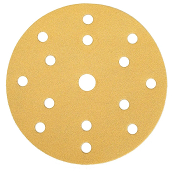 Mirka Gold Grip Disc P180 Bx100 150mm 15 hole 2361109918
