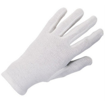 Cotton Fourchette Glove (Pk12) White 304155