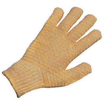 Yellow Criss X Knitted Glove 304076000