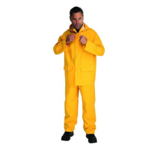 PVC Yellow Wet Suit Large 342401