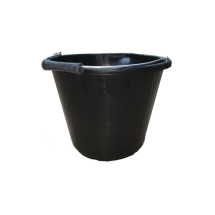 Black Plastic Industrial Builders Bucket 14ltr Black Plastic Industrial Builders Bucket 14ltr