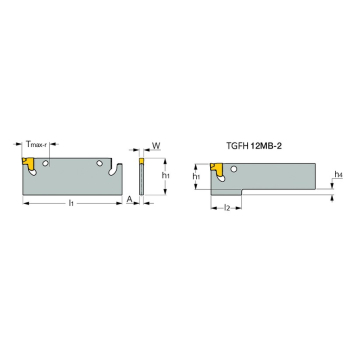 TGFH 22MB-3-L84 Blade TGFH 22MB-3-L84 Blade