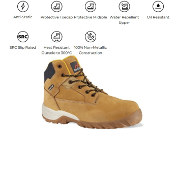 Rock Fall RF440C Flint Honey Safety Boot Rock Fall RF440C Flint Honey Safety Boot