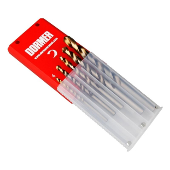 Dormer A002 HSS Jobber Drill Bit Set 4, 5, 6, 8 and 10mm A08910 Dormer A002 HSS Jobber Drill Bit Set 4, 5, 6, 8 and 10mm A08910