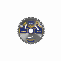 Irwin Circular Saw Blade 190 x30mm x24T ATB IRW1897383 Irwin Circular Saw Blade 190 x30mm x24T ATB IRW1897383
