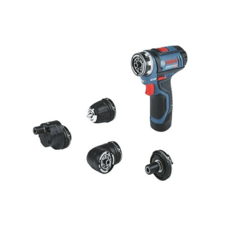 Bosch GSR12V-15FC4SET Drill Driver 2x 2.0Ah Li-Ion